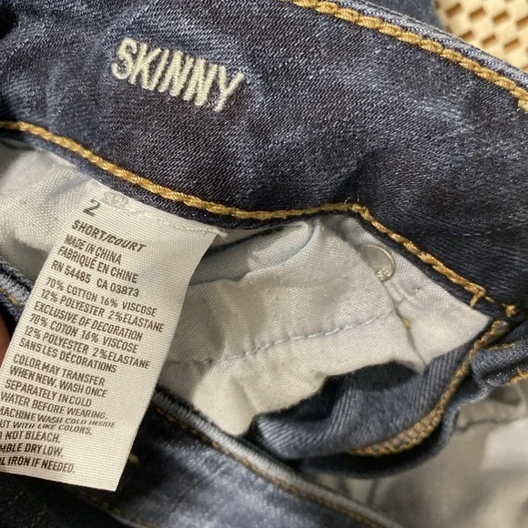 American Eagle Skinny Jeans Womens Size 2 Short - Picture 4 of 4